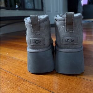 UGG Charcoal Platform Boots